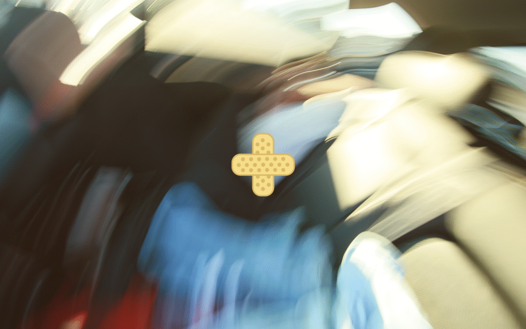 courtlaw image of a passenger in a texting and driving Uber or Lyft driver caused crash in NJ